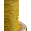 Laureola Industries 1/16" to 3/32" PVC Coated Yellow Color Galvanized Cable 7x7 Strand Aircraft Cable Wire Rope, 1000 ft ZAG116332-77-GPY-1000